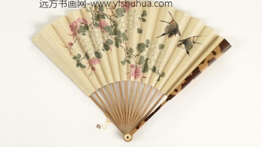 清人花鸟成扇 1.jpg