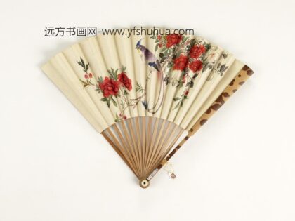 清人花鸟成扇 1.jpg