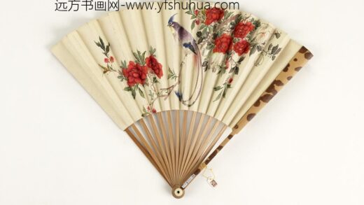 清人花鸟成扇 1.jpg