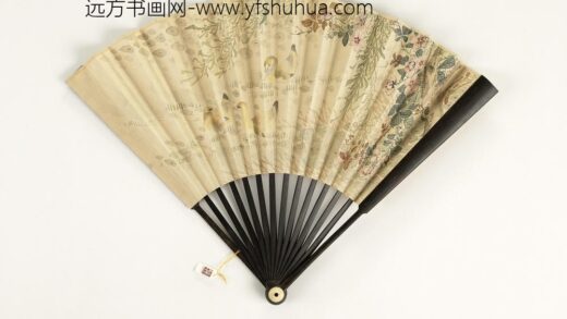 清人花鸟成扇 1.jpg