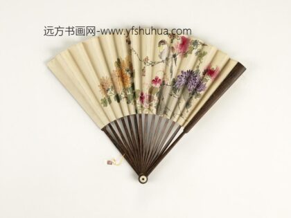 清人花鸟成扇 1.jpg