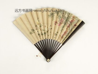 清人花鸟成扇 1.jpg