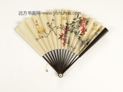 清人花鸟成扇 1.jpg