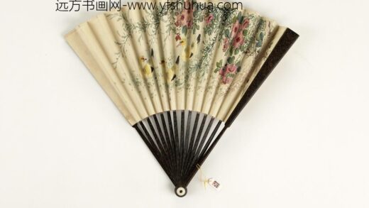 清人花鸟成扇 1.jpg