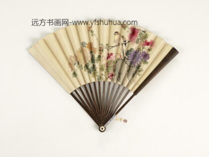 清人花鸟成扇 1.jpg