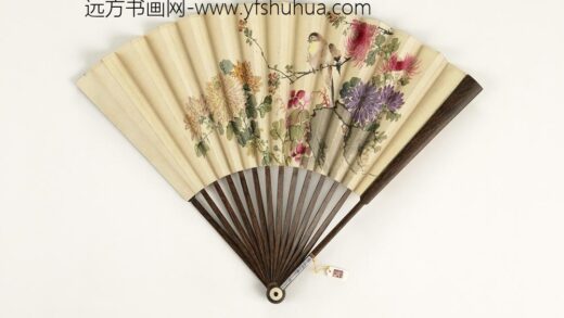 清人花鸟成扇 1.jpg