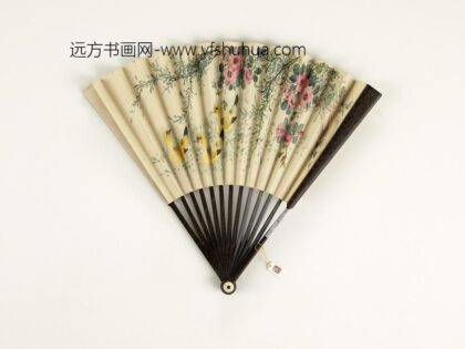 清人花鸟成扇 1.jpg