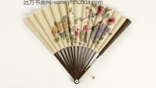清人花鸟成扇 1.jpg