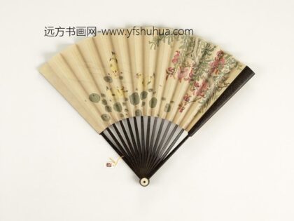 清人花鸟成扇 1.jpg