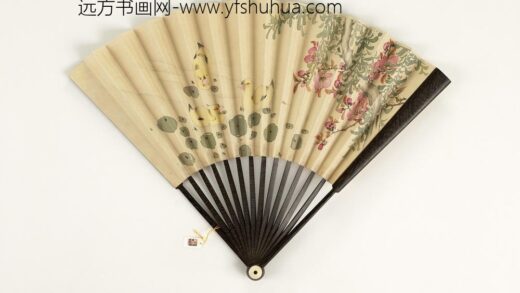 清人花鸟成扇 1.jpg