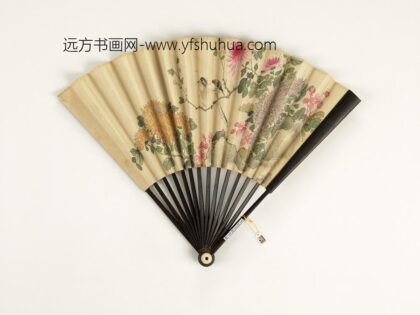 清人花鸟成扇 1.jpg