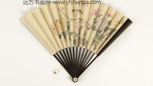 清人花鸟成扇 1.jpg
