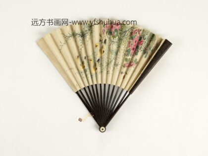 清人花鸟成扇 1.jpg