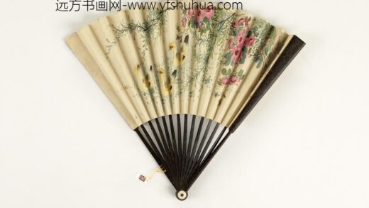 清人花鸟成扇 1.jpg