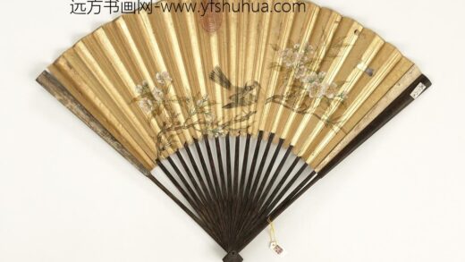 清人花鸟成扇 1.jpg
