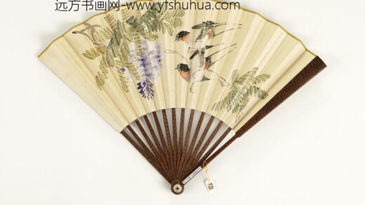 清人花鸟成扇 1.jpg