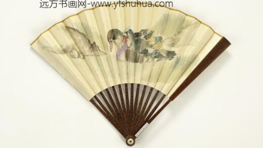 清人花鸟成扇 1.jpg