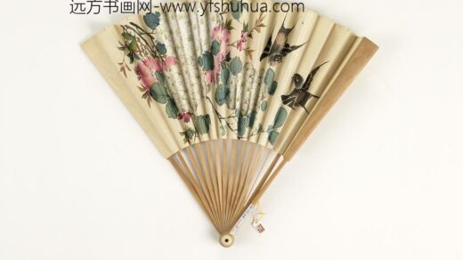 清人花鸟成扇 1.jpg