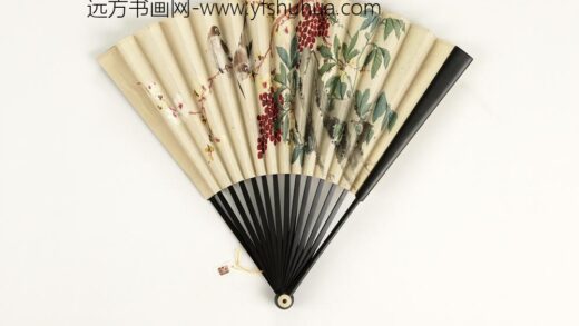 清人花鸟成扇 1.jpg