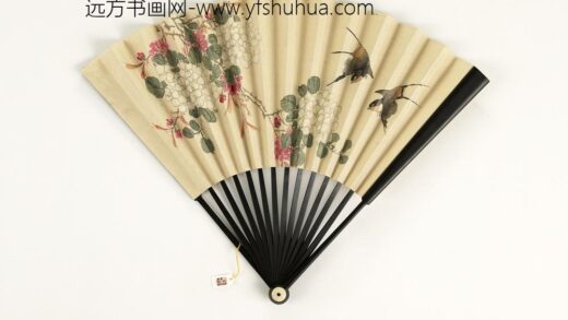 清人花鸟成扇 1.jpg