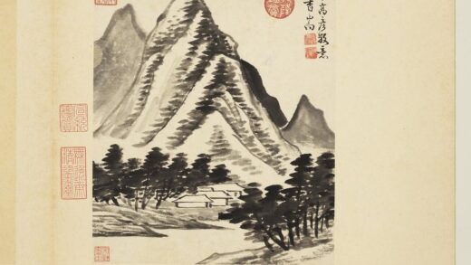 清恽向仿古册 学高彦敬山水.jpg