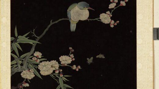 漆笺画册册 梅竹及鸟.jpg