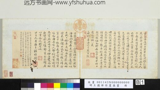 王谷祥仿夏森画册 王谷祥自题（一）.jpg