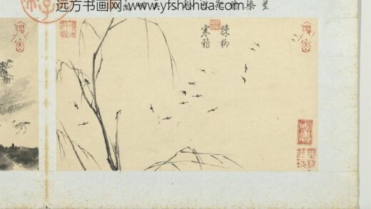 王谷祥仿夏森画册 踈柳寒鸦.jpg