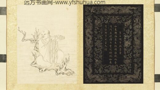 白描十六应真册 第十喇乎拉尊者.jpg