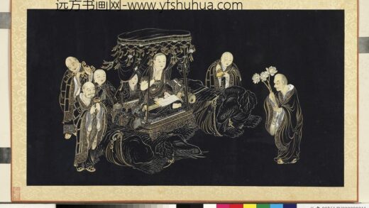 罗汉画册册 白象与罗汉说法.jpg