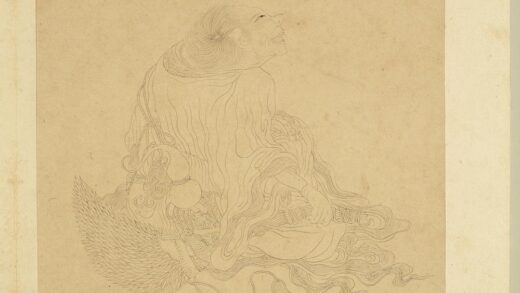 群仙燕集图册 拾得持帚.jpg