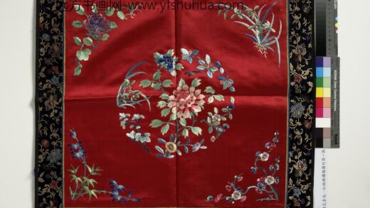 花卉集锦红缎精绣 1.jpg