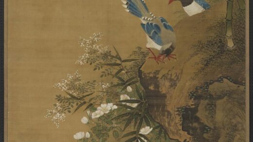 辽萧瀜画花鸟轴.jpg