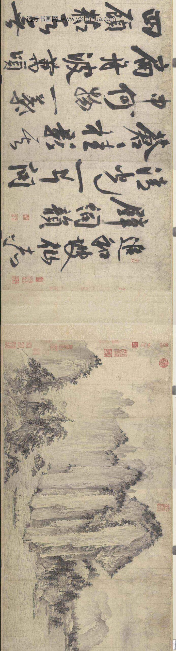 金武元直赤壁图卷_