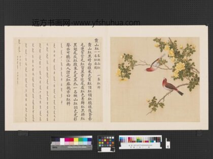 鸟谱（四）册靠山红.jpg