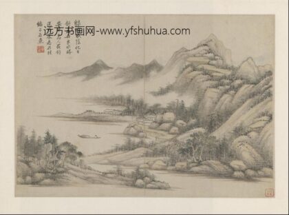 FG 清代 黄鼎 仿古山水册 1.jpg