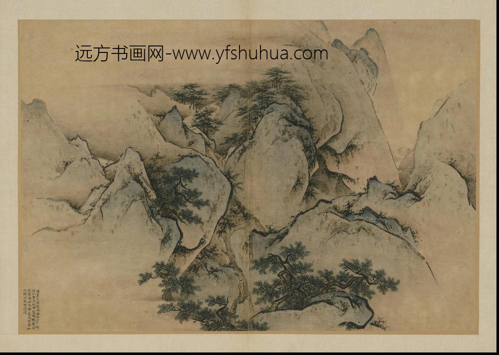 HS-明代-王履-华山图册-
