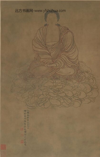 丁元公 佛像轴 故宫博物院.jpg