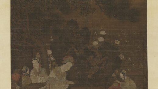 五代人浣月图轴.jpg