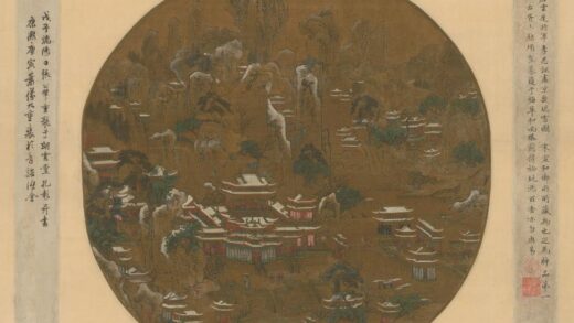 京畿瑞雪图纨扇.jpg