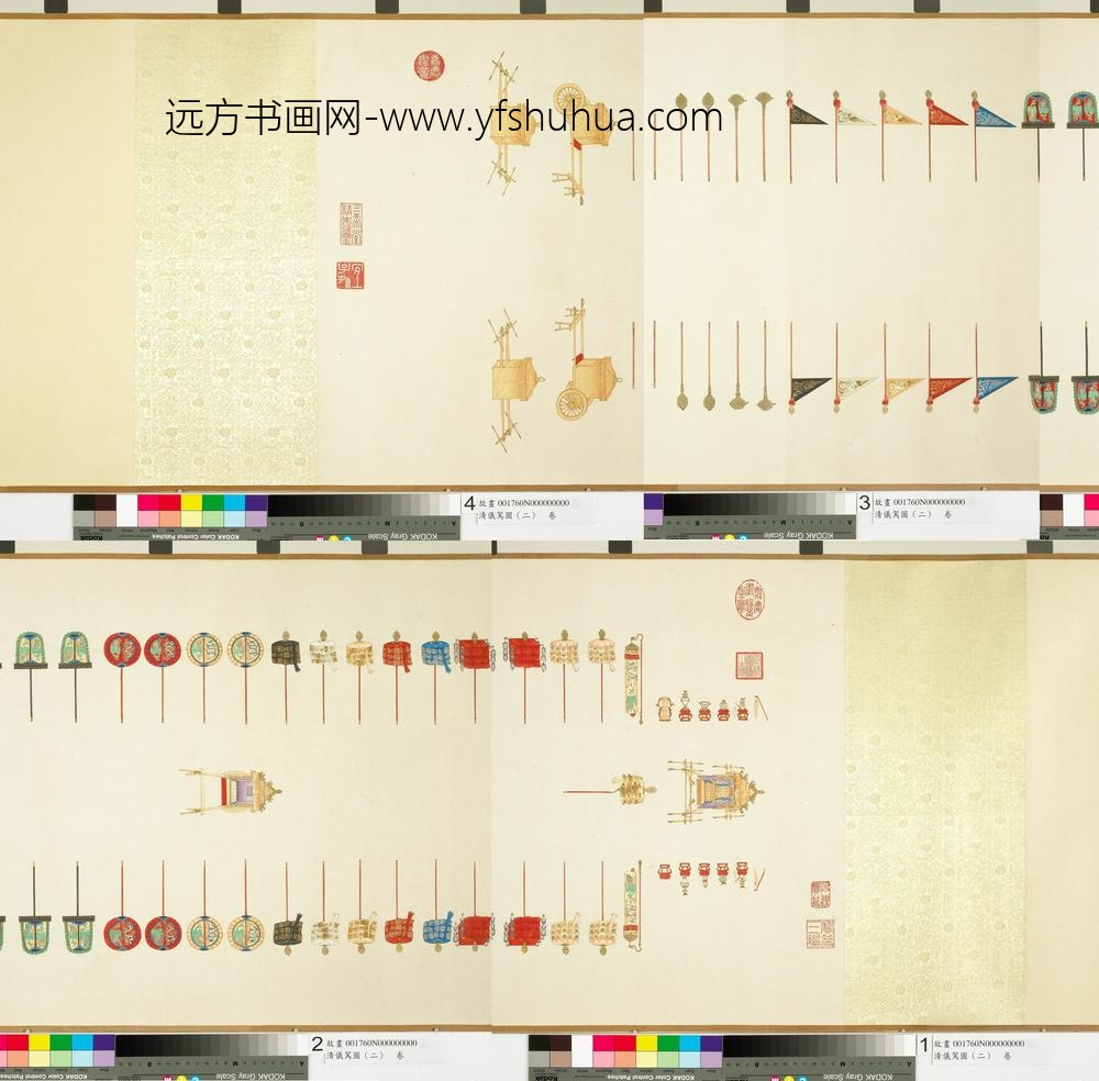 仪驾图（二）卷-台北故宫博物院