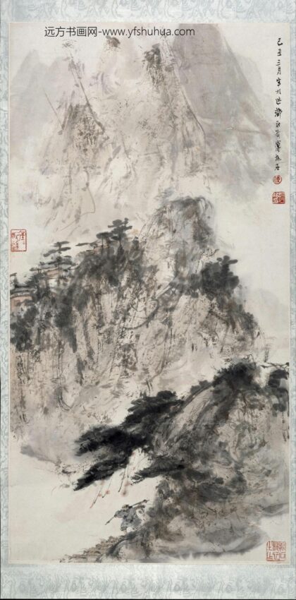 傅抱石渔归图轴.jpg