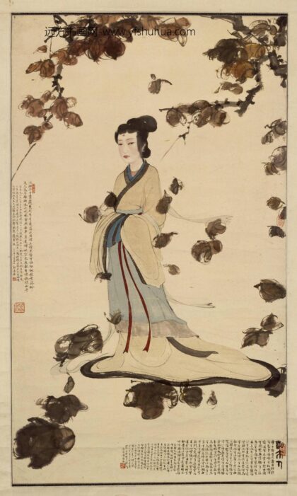 傅抱石湘夫人图轴.jpg