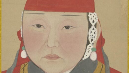 元 元人画元后妃太子像册 后妃像.jpg