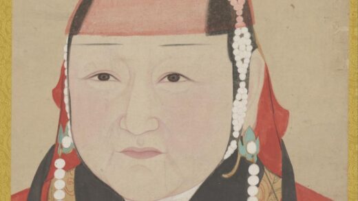 元 元人画元后妃太子像册 后妃像.jpg