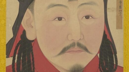 元 元人画元后妃太子像册 平王诺木干像世祖皇帝第四子.jpg