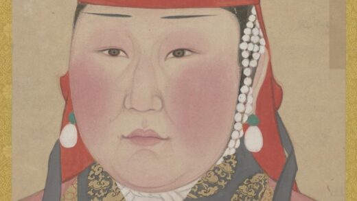 元 元人画元后妃太子像册 英宗皇帝后像.jpg
