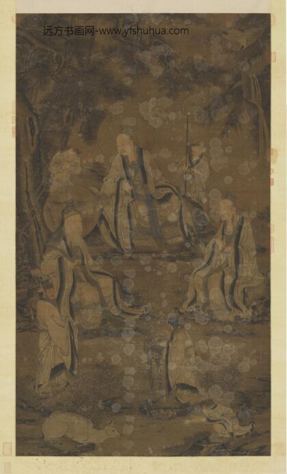 元人三清图轴.jpg
