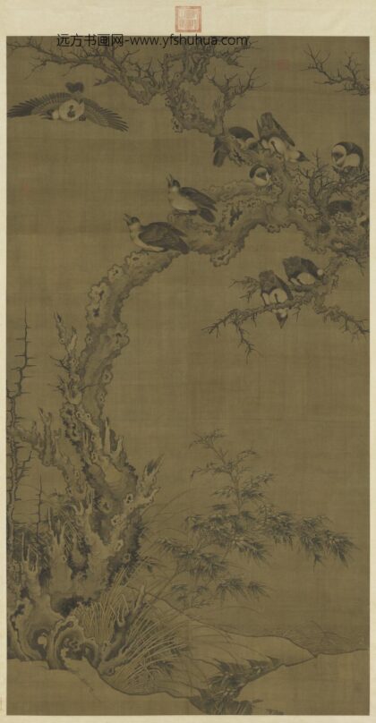 元人古木寒鸦图轴.jpg