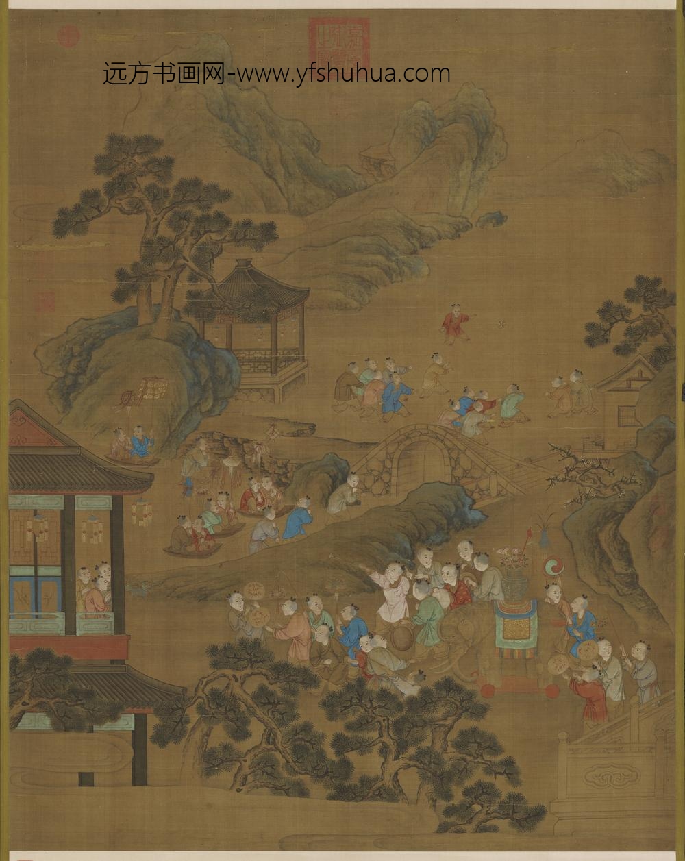 元人太平有象轴